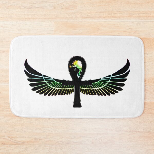 Item preview, winged ankh cross designed and sold by UZRWRLD .