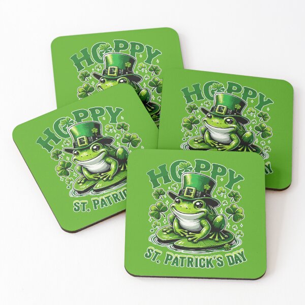 Item preview, St Patricks Day Frog Patricks Frog Irish designed and sold by Jungle Hub.