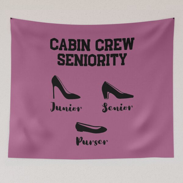 Item preview, Cabin Crew Seniority designed and sold by PurrfectJourney.