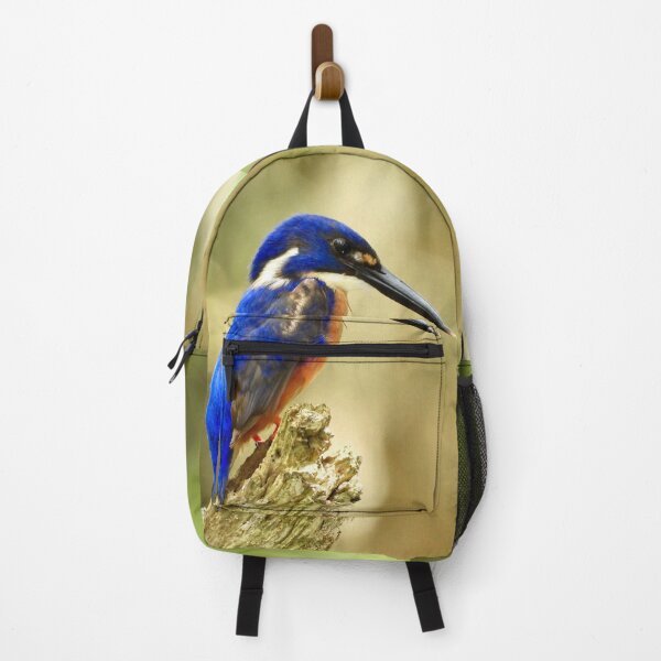 Item preview, Azure kingfisher looking for food designed and sold by Mark Grimsley.