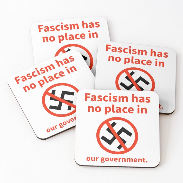 Item preview, Fascism has no place in our government.  designed and sold by Rachel the Artist .