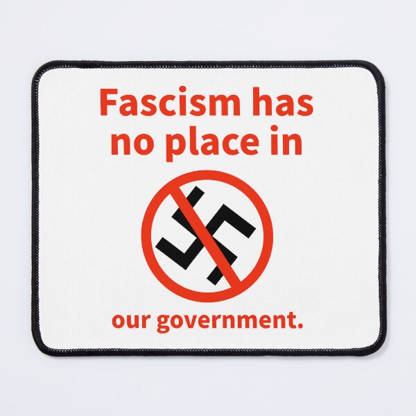 Item preview, Fascism has no place in our government. designed and sold by Rachel the Artist .