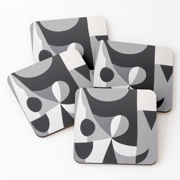 Item preview, Abstract Forms in Duality designed and sold by DeMuurdecoratie.