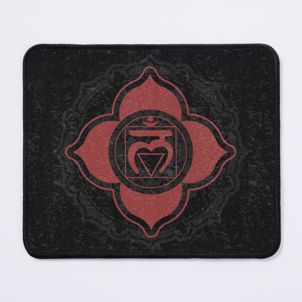 Item preview, Root Chakra Mandala - Coal + Ruby designed and sold by Irene Estelle.