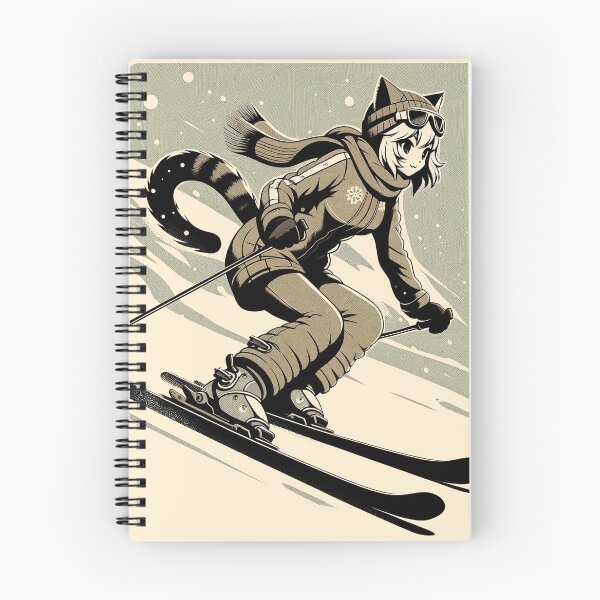 Item preview, Skiing Cat Girl: Slopestyle Purrfection designed and sold by Toge-san.