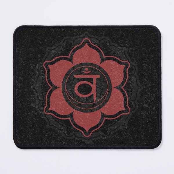 Item preview, Sacral Chakra Mandala - Coal + Ruby designed and sold by Irene Estelle.