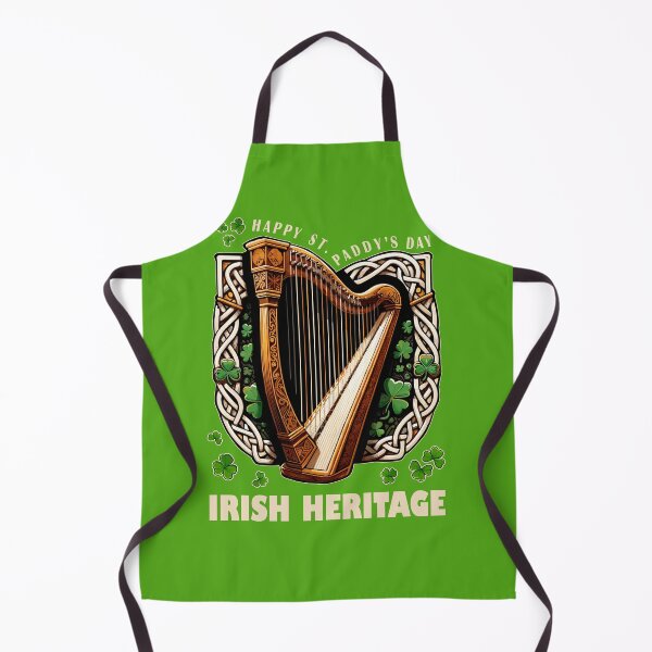 Item preview, St Patricks Day Patricks Irish Harp Tee designed and sold by Jungle Hub.