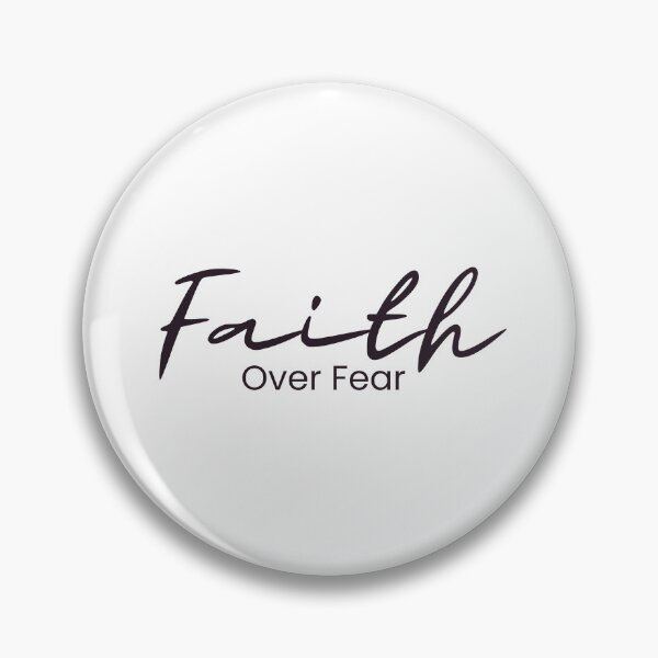 Item preview, Faith Over Fear, Gifts with Christian quotes designed and sold by GiftedFaith.
