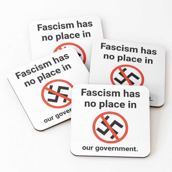 Item preview, Fascism has no place in our government.  designed and sold by Rachel the Artist .