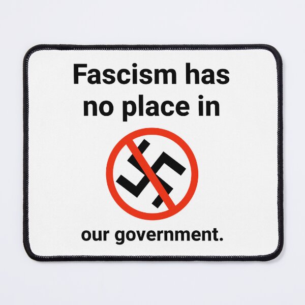 Item preview, Fascism has no place in our government.  designed and sold by Rachel the Artist .
