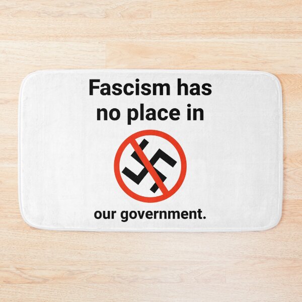 Item preview, Fascism has no place in our government.  designed and sold by Rachel the Artist .