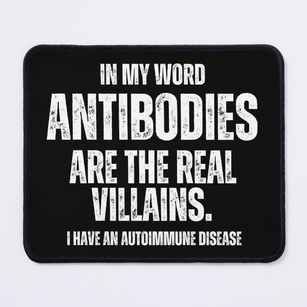 Item preview, In my world antibodies are the real villains designed and sold by scientiafemina.