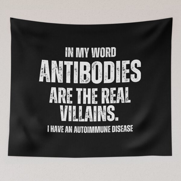 Item preview, In my world antibodies are the real villains designed and sold by scientiafemina.