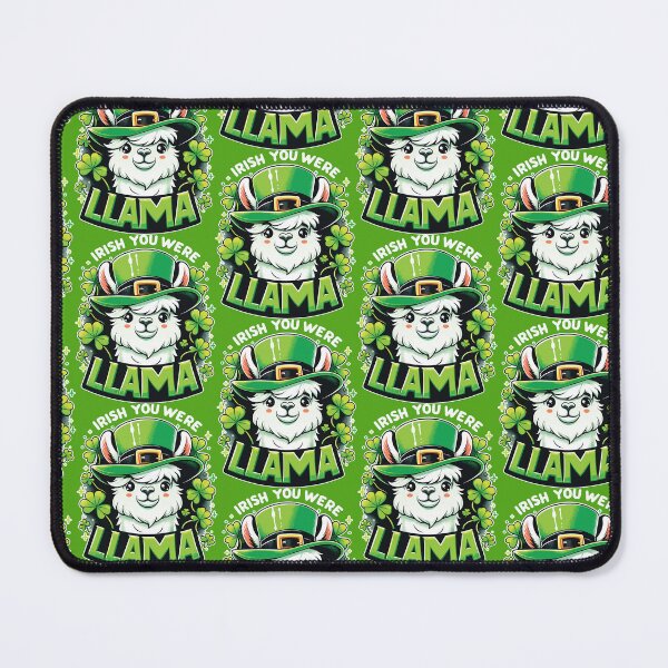 Item preview, St Patricks Day Llama Patricks Llama Tee designed and sold by Jungle Hub.