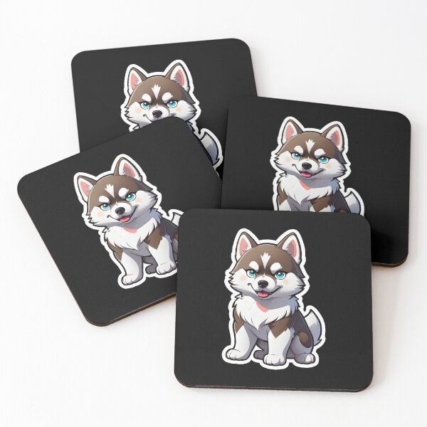 Item preview, Happy Siberian Husky Lover - Cheerful Animal Art for Husky Enthusiasts designed and sold by styleonestaa.