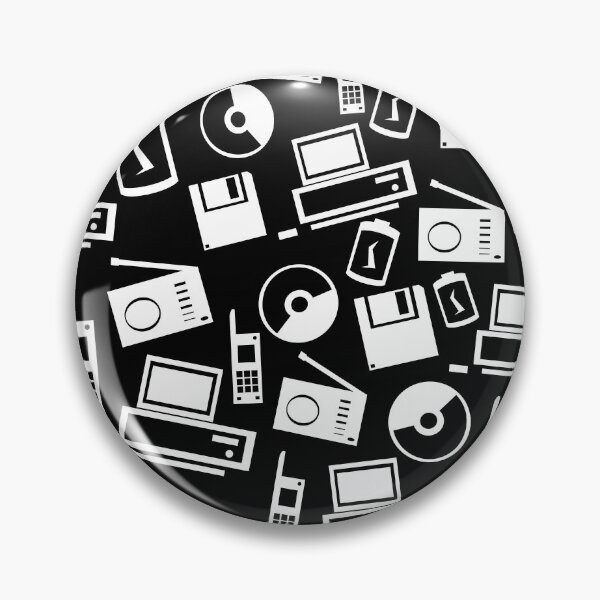 Item preview, 1988 Old School Tech (white on black) designed and sold by Sparkleweather.