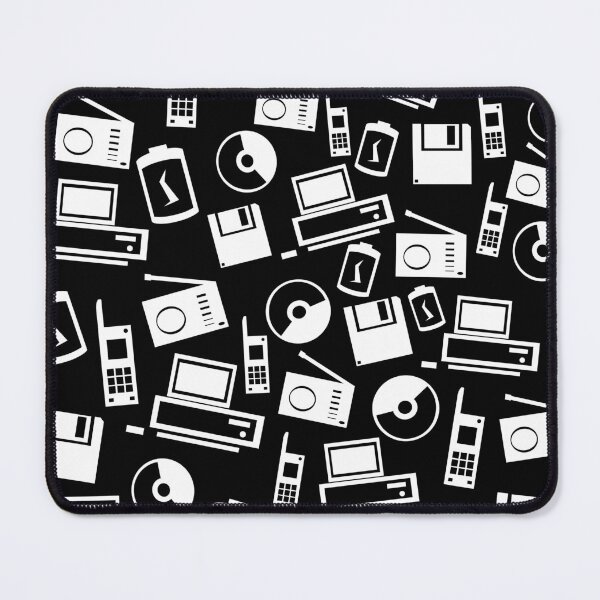 Item preview, 1988 Old School Tech (white on black) designed and sold by Sparkleweather.