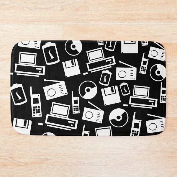 Item preview, 1988 Old School Tech (white on black) designed and sold by Sparkleweather.