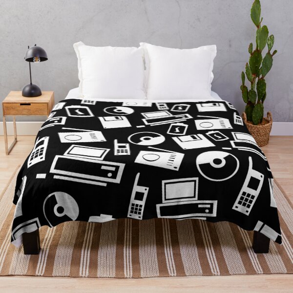 Item preview, 1988 Old School Tech (white on black) designed and sold by Sparkleweather.