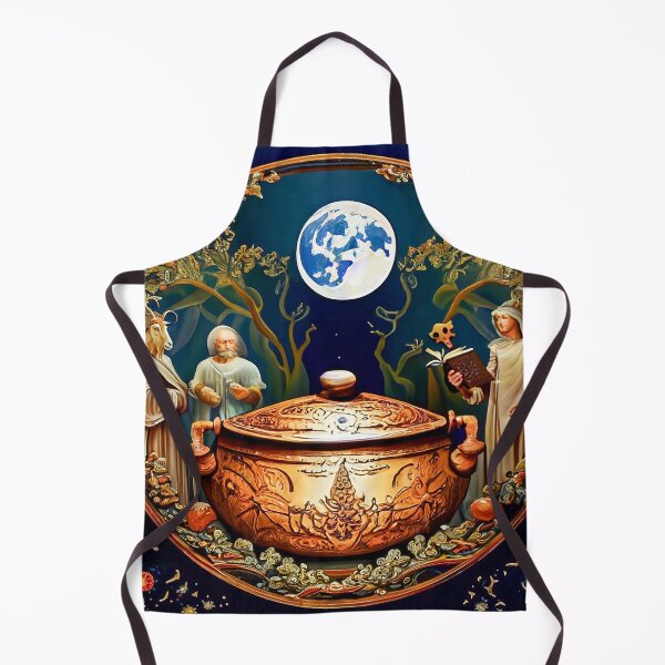 Item preview, The Tapestry Series: Pan & Apostles With The Book of Necromancy designed and sold by Jesse Veils.