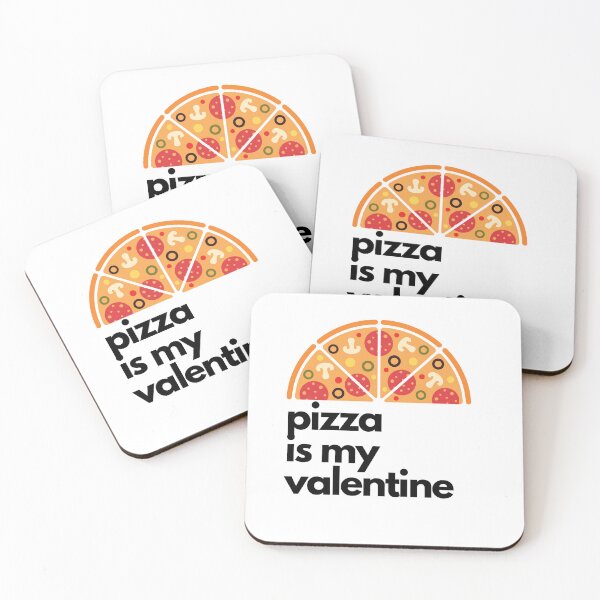 Item preview, Pizza is my Valentine designed and sold by Stylewhimsy.