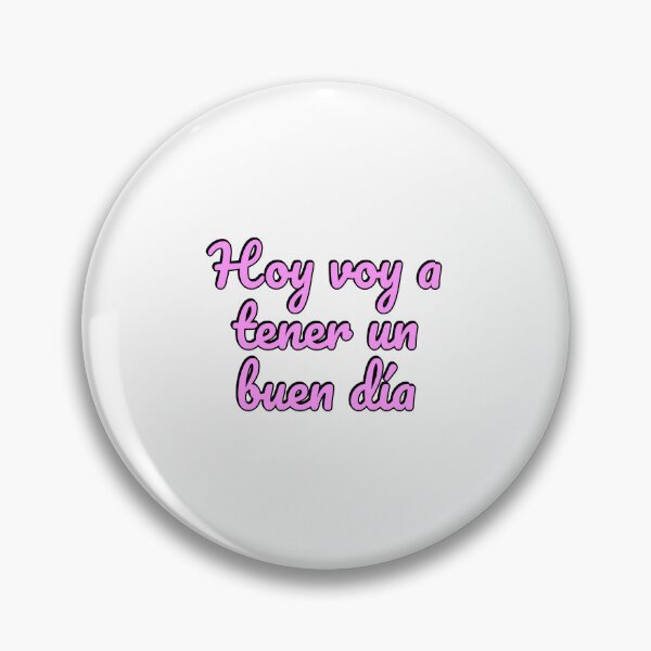 Item preview, Hoy Voy A Tener Un Buen Dia - Español motivacional designed and sold by Inspirationmotivation.