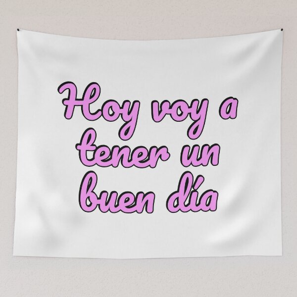 Item preview, Hoy Voy A Tener Un Buen Dia - Español motivacional designed and sold by Inspirationmotivation.