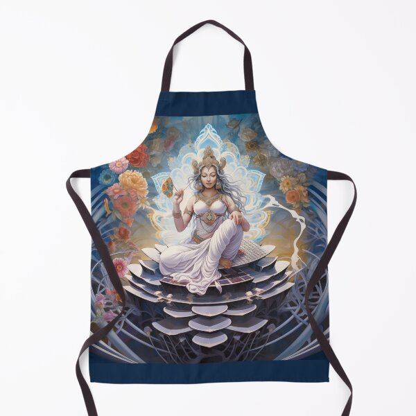 Item preview, White Tara, the bodhisattva designed and sold by TheGlassPortal.