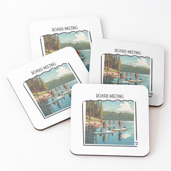 Item preview, Board Meeting Lake Living designed and sold by OtterLakeCo.