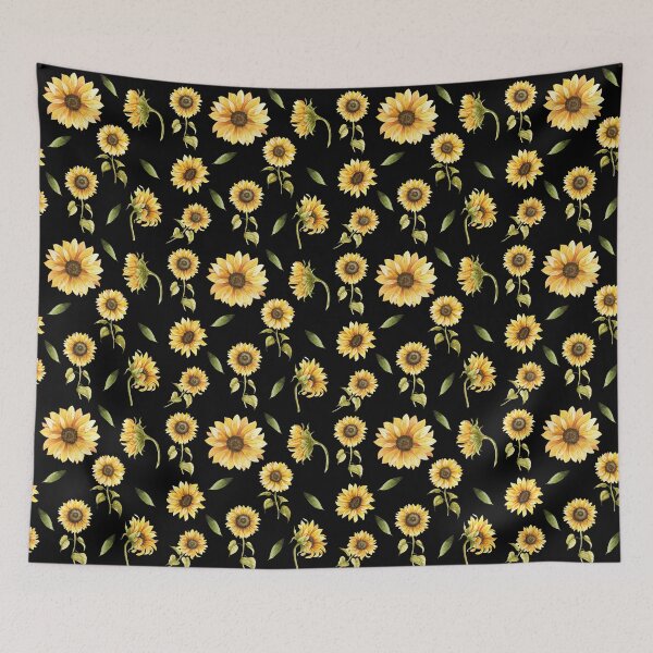 Item preview, Sunflowers - Seamless Pattern - Water Color designed and sold by patternjp.