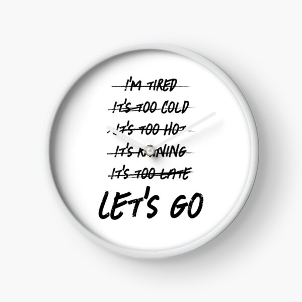 Item preview, No Excuses Lets Go designed and sold by SamStoreo X.