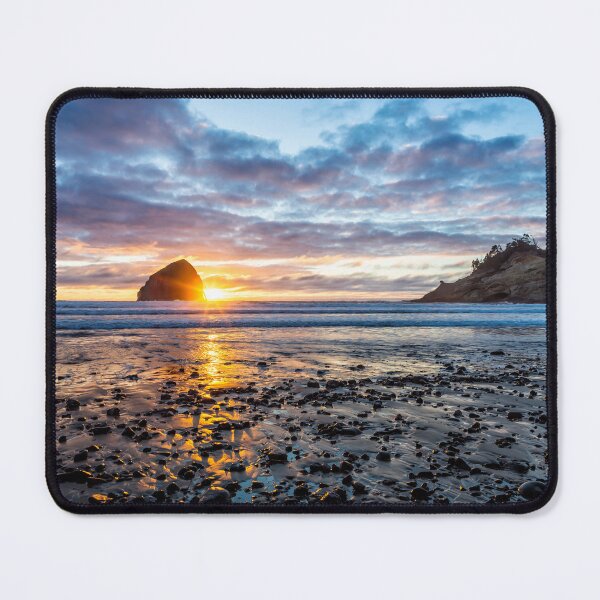 Item preview, Sunset at Haystack Rock, Cape, Kiwanda, Pacific City, Oregon designed and sold by Belinda Greb Photography.