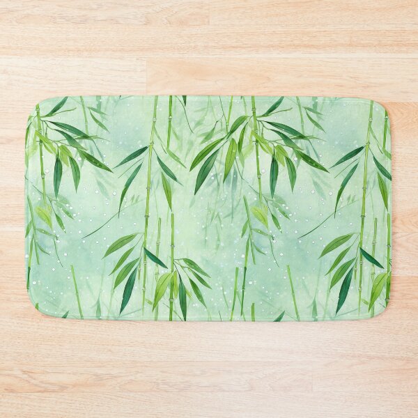 Item preview, Bamboo Cottagecore Botanical Floral Nature Herbs Plants  designed and sold by fluffstuffgifts.