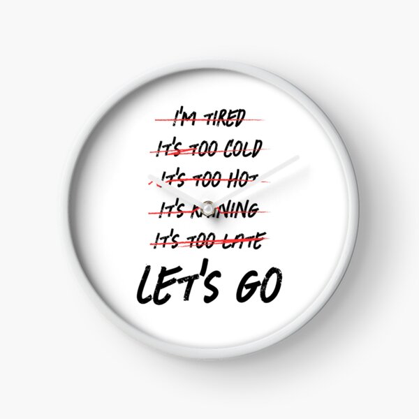 Item preview, No Excuses Lets Go designed and sold by SamStoreo X.