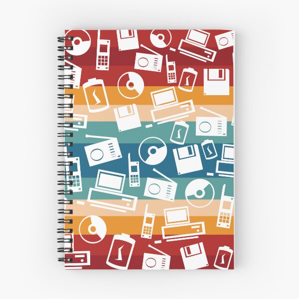 Item preview, 1988 Old School Tech (white on multi) designed and sold by Sparkleweather.
