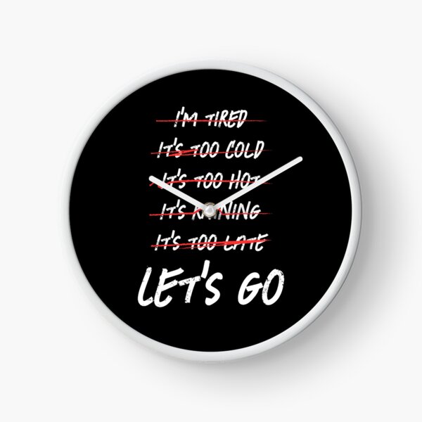 Item preview, No Excuses Lets Go designed and sold by SamStoreo X.