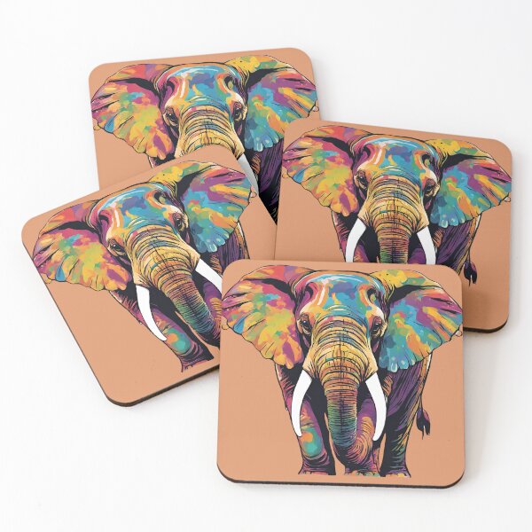 Item preview, Shiny elephant designed and sold by VanyAshop.