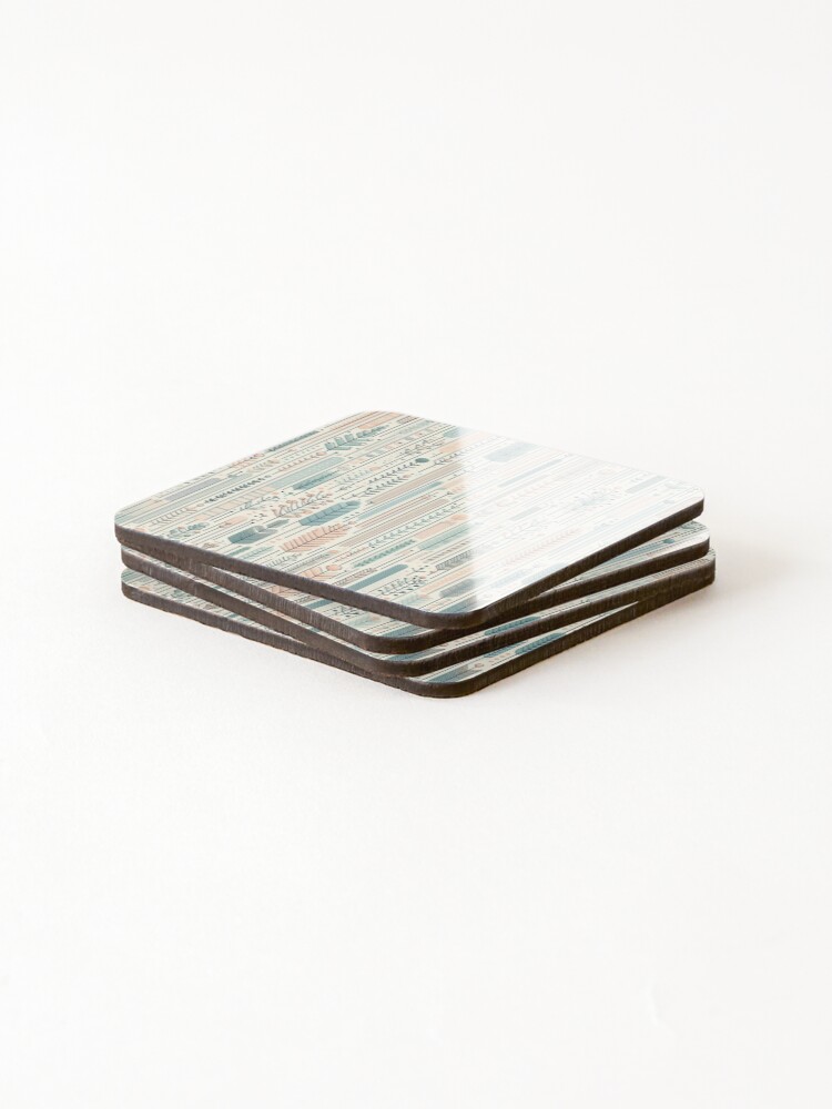 Thumbnail 4 of 5, Coasters (Set of 4), Soft Hues designed and sold by RuiFernandes.