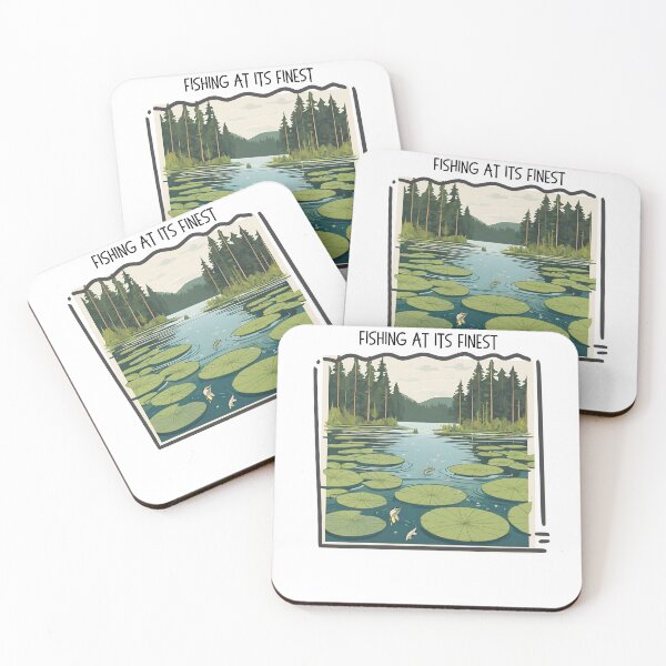 Item preview, Fishing at its finest Lake Living designed and sold by OtterLakeCo.