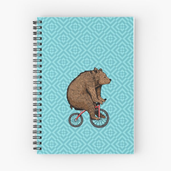Item preview, Grizzly Bear Bicycle Rider designed and sold by Corinne Alexa Jackson.