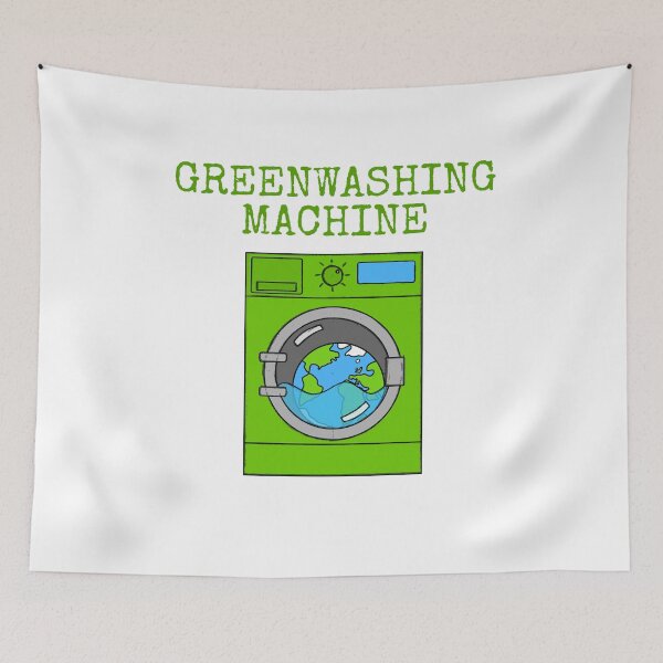 Item preview, Greenwashing Machine Environment Earth Day Sarcasm Funny designed and sold by doodlerob.