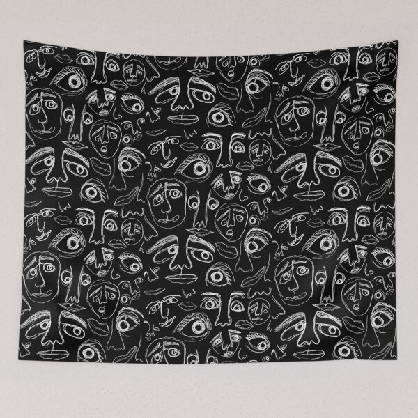 Item preview, Faces No. 1 designed and sold by Olivia Lester.