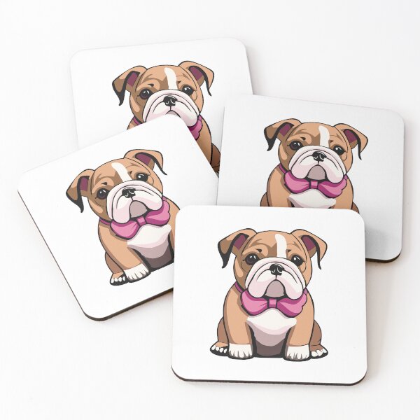 Item preview, Cute Bulldog Cartoon designed and sold by thegirlyshoppe.