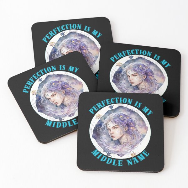 Item preview, Perfection Is My Middle Name. zodiac virgo designed and sold by ZodiacWonders.