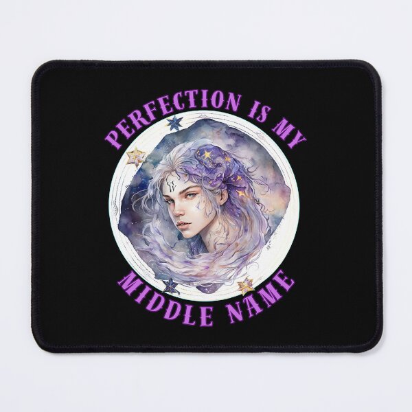 Item preview, Perfection Is My Middle Name. virgo astrological sign designed and sold by ZodiacWonders.