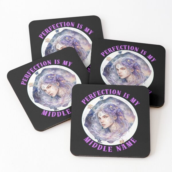 Item preview, Perfection Is My Middle Name. virgo astrological sign designed and sold by ZodiacWonders.