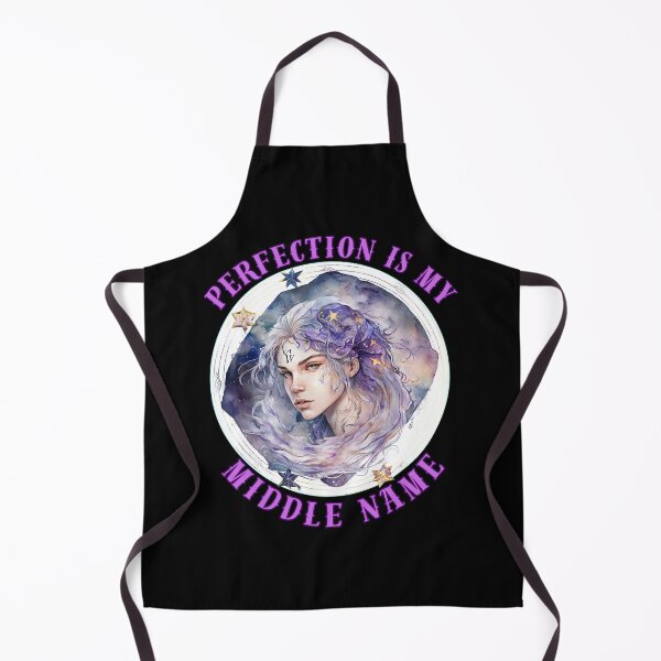 Item preview, Perfection Is My Middle Name. virgo astrological sign designed and sold by ZodiacWonders.