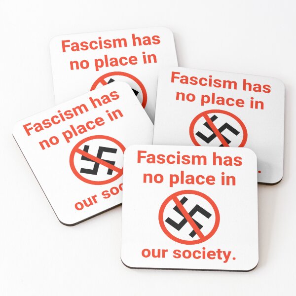 Item preview, Fascism has no place in our society.  designed and sold by Rachel the Artist .