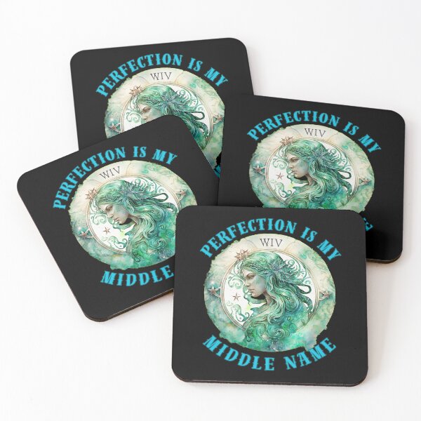 Item preview, Perfection Is My Middle Name. virgo season designed and sold by ZodiacWonders.