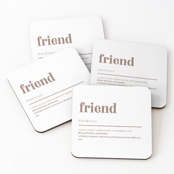 Item preview, Friend definition designed and sold by Luisshopp.